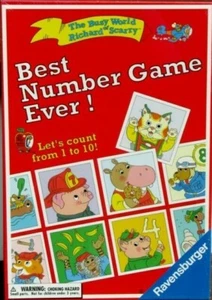 Ravensburger Richard Scarry Best Number Game Ever Counting Game Preschool - Picture 1 of 3