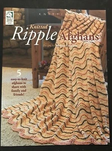 Knitted Ripple Afghans- Gifts to Knit & Share- 5 Designs Knitting Pattern Book - Picture 1 of 4