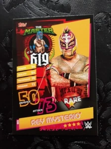 WWE SLAM ATTAX RELOADED (RARE) REY MYSTERIO NEW TOPPS - Picture 1 of 1