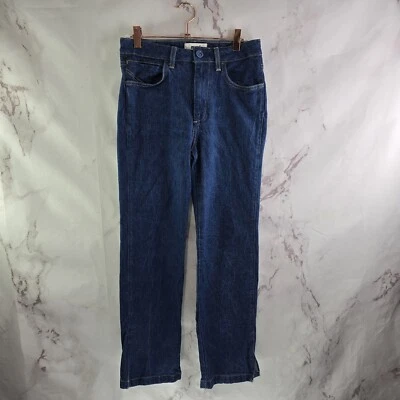 Mavi Jeans Womens 27 X 28 Maria Slit High Rise Flare Dark Wash Denim - Image 1 of 4