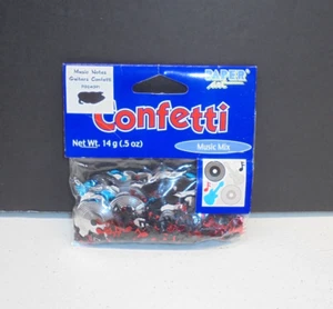Music Notes Guitar Instruments Party Confetti Foil 1/2 oz. - Picture 1 of 4
