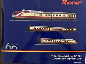 Roco Dieseltriebzug BR 601 (71935) Alpen-See-Express 7-teilig - Bild 1 von 3
