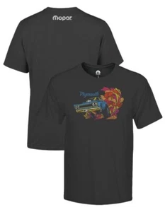 New Mopar Men's Plymouth Vintage Graphic T-Shirt Black New XLarge - Picture 1 of 1