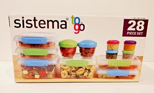 Juego de 28 piezas Sistema To Go almacenamiento de alimentos nuevo en caja Nueva Zelanda - Imagen 1 de 5