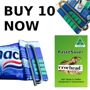 Stainless Steel Toothpaste Saver Clip - Packet of 10 - Wholesale - Picture 1 of 3