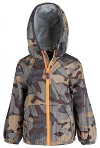 Osh Kosh B'gosh Boys Camo Print Wind Breaker Jacket Size 4 - Picture 1 of 1