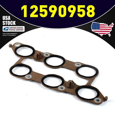 12590958 Juntas de colector de admisión ajuste inferior para Chevrolet Camaro 2010-2011 3,6 L Foto 1 de 4
