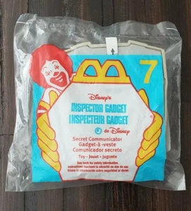 New Sealed 1999 McDonalds Inspector Gadget Happy Meal Toy #7 Secret Communicator