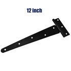 Garden Gate Accessory Hinges Hardware Tee Hinge Black Iron Cabinet Shed