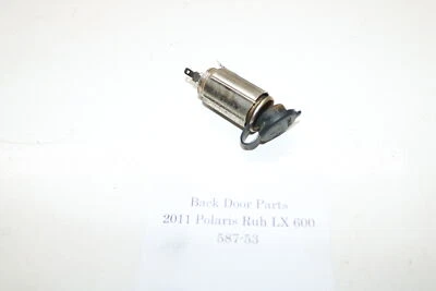 2011 Polaris Rush Lx Es 600 Pro Ride Accessory Socket Plug Outlet Terminal 12v - Image 1 of 4