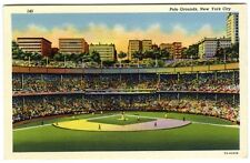 RARE 1930s POLO GROUNDS NEW YORK CITY BASEBALL STADIUM~ORIGINAL UNUSED POSTCARD