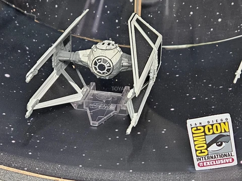 RARE SDCC 2023 EXCLUSIVE JAZWARES STAR WARS MICRO GALAXY SQUADRON TIE FIGHTER Cover