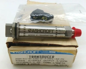 Transductor Ashcroft ASH-K1-G-100-D-7-M01-42-M1 - Imagen 1 de 6