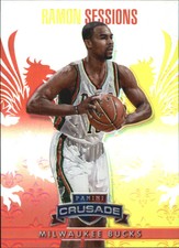 2013-14 Panini Crusade Insert Red Bucks Basketball Card #99 Ramon Sessions/349