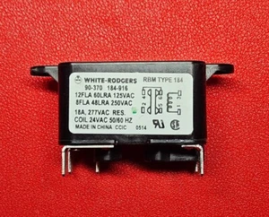 WHITE RODGERS 90-370 24V Relay 184-916 RBM Type 184 - NEW - Picture 1 of 3