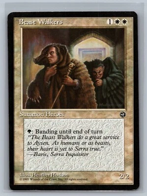 Magic The Gathering Homelands Beast Walkers MTG TCG CCG - Image 1 of 2