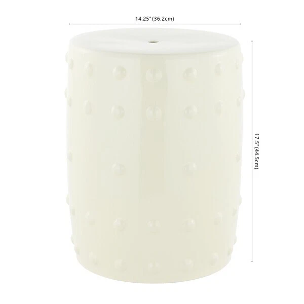 Safavieh PASHET 17.75" GARDEN STOOL, Reduced Price 2172747780 ACS4590A - Image 1 of 4