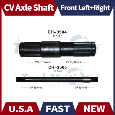 Par Surtrack Kit de eje CV delantero izquierdo+derecho para Dodge Dakota 2000-2001 Foto 1 de 4