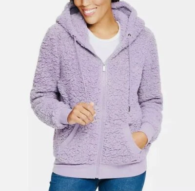 Marc New York Andrew Marc Talla: XSMALL Chaqueta Polar Cremallera Peluche Color: PÚRPURA Foto 1 de 3