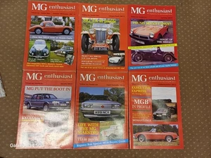 MG ENTHUSIAST MAGAZINE 1984 6 ISSUES FULL YEAR BI MONTHLY ISSUES FOR EARLY YEARS - Picture 1 of 7