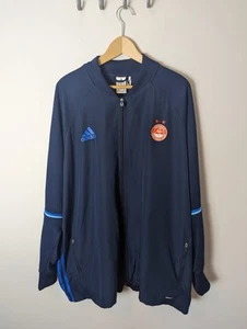 Aberdeen Fußballjacke durchgehender Reißverschluss blau Adidas Herren Größe 3XL 2016 Schottland - Bild 1 von 21