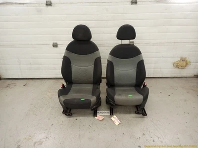 Mini Cooper S R53 Complete Front Seat Set Black & Gray Fits 2002-2006 02 03 04  - Image 1 of 4