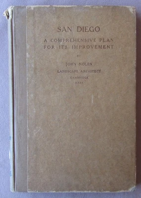 1908 SAN DIEGO A Comprehensive Plan For Its Improvement John Nolen City Planning - Image 1 of 4