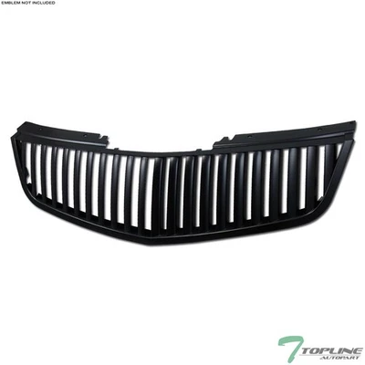 Topline For 2006-2011 Cadillac DTS Vertical Front Hood Bumper Grill Grille -Blk Foto 1 de 4