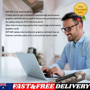 Enhanced EXP GDC External GPU Base for Laptops 6Pin 8Pin Support - Picture 1 of 16