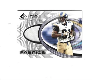 2004 SP Game Used Edition Authentic Fabric #AFTH Torry Holt  RAMS - Picture 1 of 2