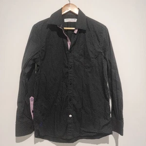 John Lennon By English Laundry Shirt Mens Small Black Long Sleeve Button Up - Picture 1 of 5