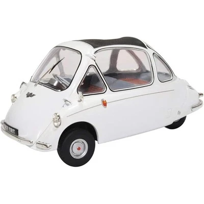 OXFORD Heinkel Trojan 1/18  Bubble Car 3 Wheeler White 1 428084 - Image 1 of 4
