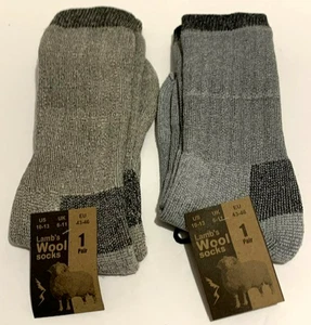 Lammwollsocken 2 Paar Größe Herren 10-13 nagelneu mit Etikett - Bild 1 von 6