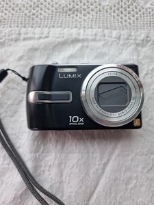 Panasonic Lumix DMC-TZ3 Digital Camera 10x Optical Zoom Black Compact UNTESTED - Picture 1 of 10