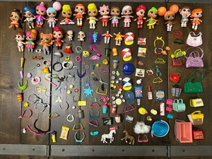 LOL Surprise Mini Puppen riesiges Konvolut mit Baby Zubehör Haustiere Kleidung und mehr - Bild 1 von 24