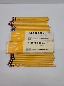 Dozzina di matite mongole Eberhard Fabre 2,5 482-F e 482-2 7 pezzi mai usate - Foto 1 di 4