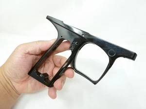 BOB LONG MARQ 6 TRIGGER FRAME + ON/OFF BUTTON GLOSS BLACK PAINTBALL BLAST F1 - Picture 1 of 8