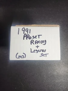 1991 Pro Set Racing Trading Card Set 1-143 & L1-L37 NM-MT - Picture 1 of 3