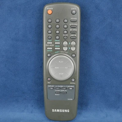 Genuine OEM SAMSUNG 10332B Remote Control for VR5656 VR5708 VR5607 RTAC5910332B - Image 1 of 4