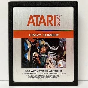 CRAZY CLIMBER Atari 2600 Game Cartridge RARE - TESTED Working - Picture 1 of 4