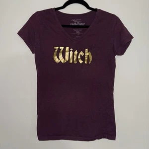 Wizarding World of Harry Potter "Hexe" Damen V-Ausschnitt Shirt Gr. XL Universal - Bild 1 von 4