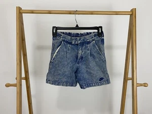 VTG Nike 90s Denim Acid Wash Challenge Court Andre Agassi Shorts YOUTH M - Picture 1 of 4