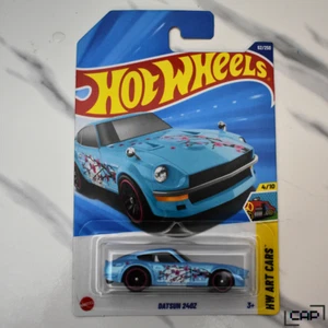 Datsun 240Z Sakura - 2025 JDM Hot Wheels G Case HW Art Cars - Blue - Picture 1 of 9