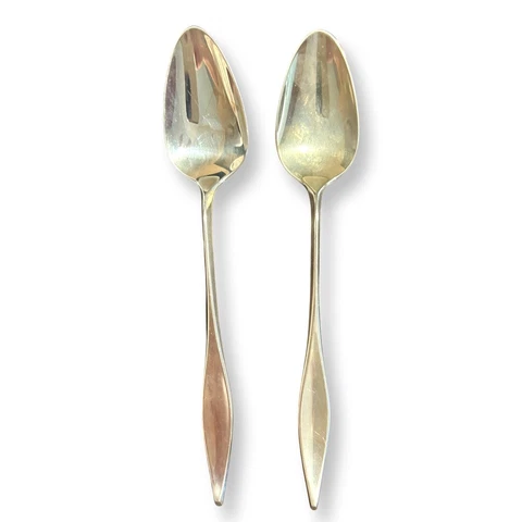 Reed & Barton Cellini Sterling Silver Set Of 2 Teaspoons Cover