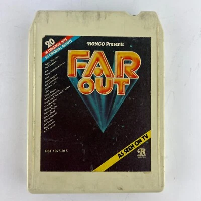 Ronco Various Artists – Far Out 8 Track Tape R8T-1975915 - Image 1 of 2
