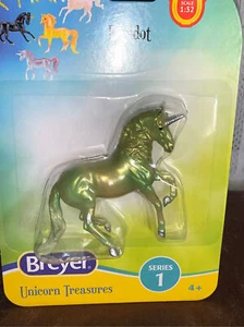 Peridoto Unicorn Treasures 2021 modelo caballos Breyer - Imagen 1 de 2