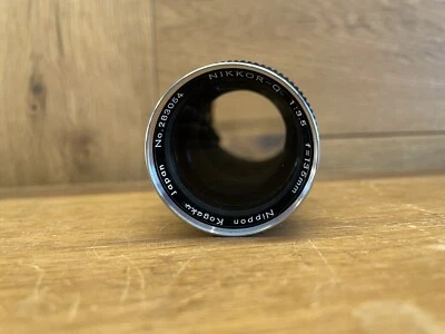 *Exc+5* Nikon Nikkor Q 135mm F/3.5 Telephoto Lens S Mount for RF Camera From JPN - Image 1 of 4