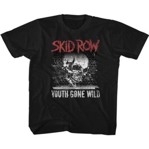 Kids Skid Row Graffiti Gone Wild Music Shirt - Picture 1 of 3
