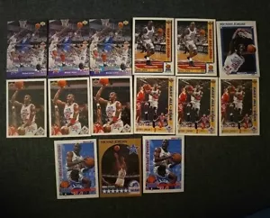 MICHAEL JORDAN 15 CARD ALL STAR LOT - PSA WORTHY-FREE SHIPPING ๐ฅ 1990s GOAT 23 - Picture 1 of 7
