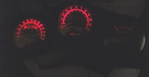 led clock upgrade kit lightenUPgrade RED yamaha xj 600 - Picture 1 of 6